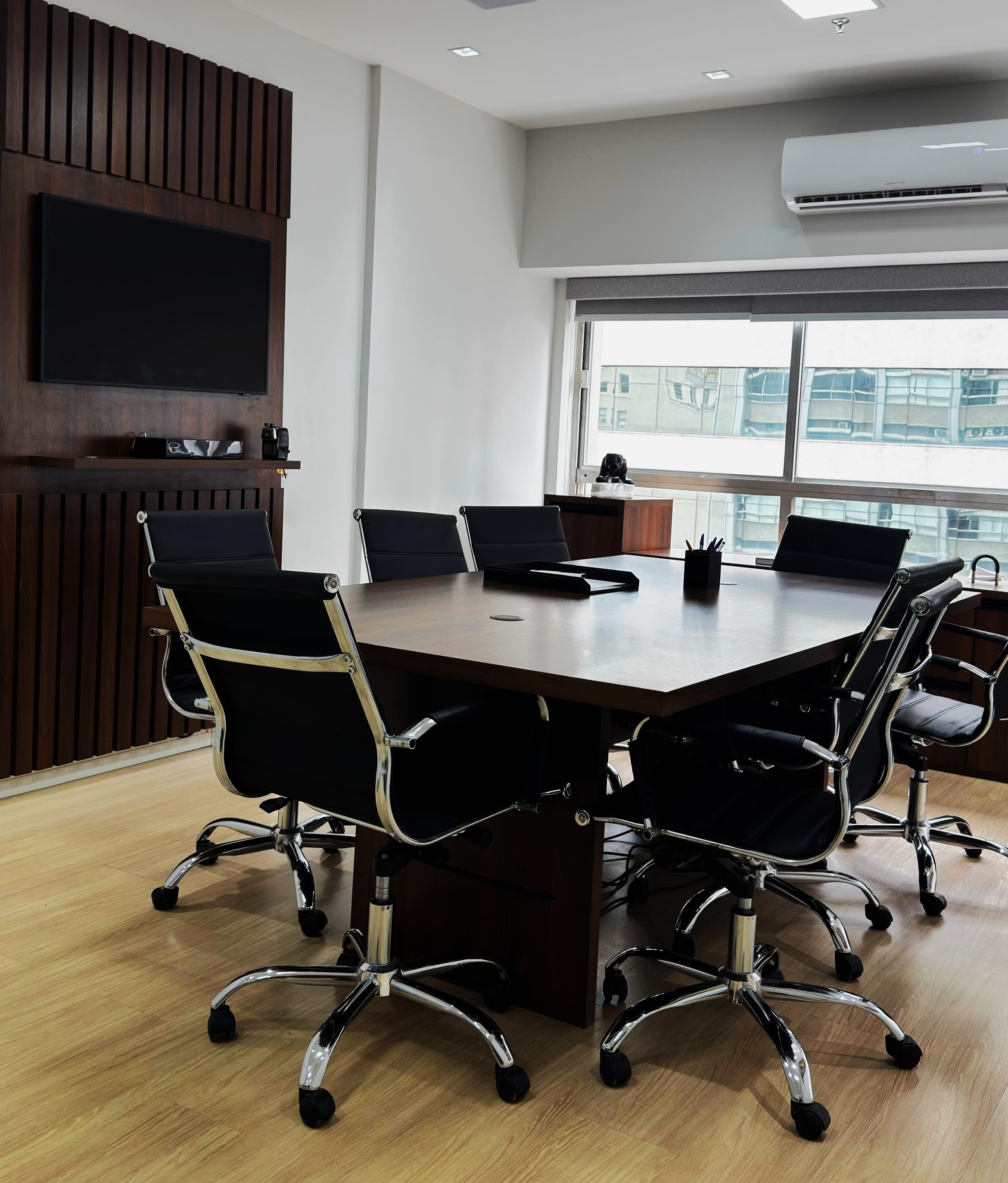 Sala de reunião do Nazario Advogados